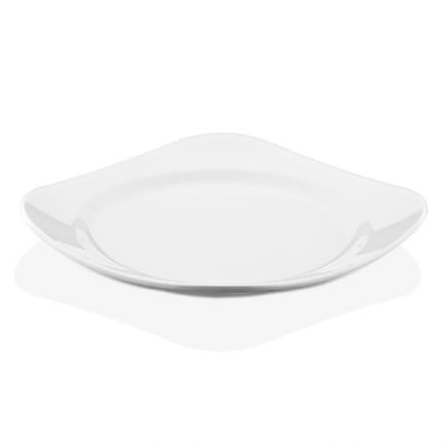 плоская, квадратная, белая