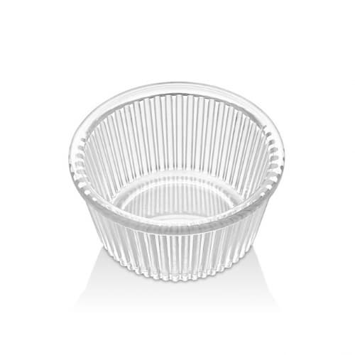 для соуса, мелкорефленая, цвета: прозрачный, красный, желтый, белый, черный