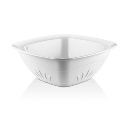 квадратный, белый, рельефный декор