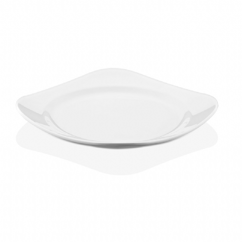 плоская, квадратная, белая