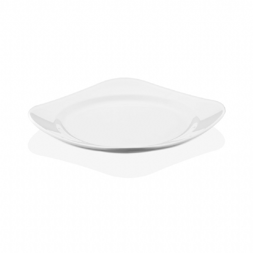 плоская, квадратная, белая